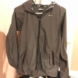 Grey Nike Windbreaker